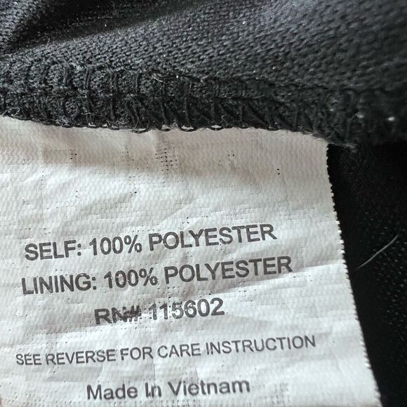 LUSH Women's Black Halter Pleated Chiffon‎ Skater Mini Blouson Dress Size XS - Picture 4 of 8